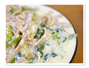 豆乳パスタ